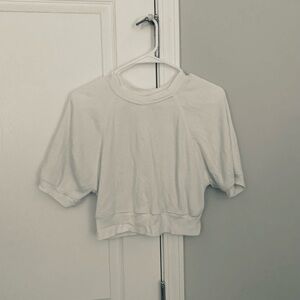 Urban Outfitters Ribbed White Top